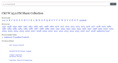 Desktop Screenshot of collection.ckuw.ca